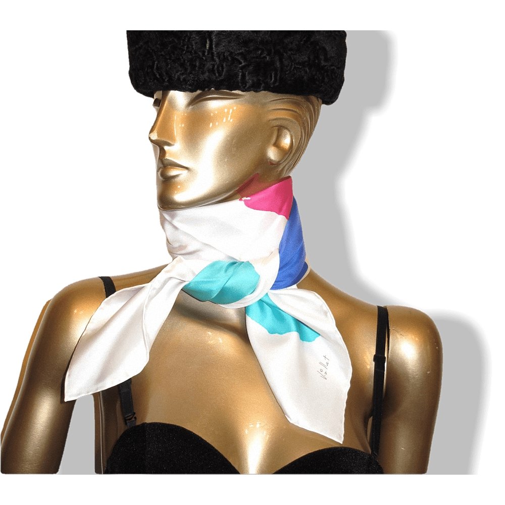 Hermes Modern Art by Claude Viallat Twill 90 Scarf