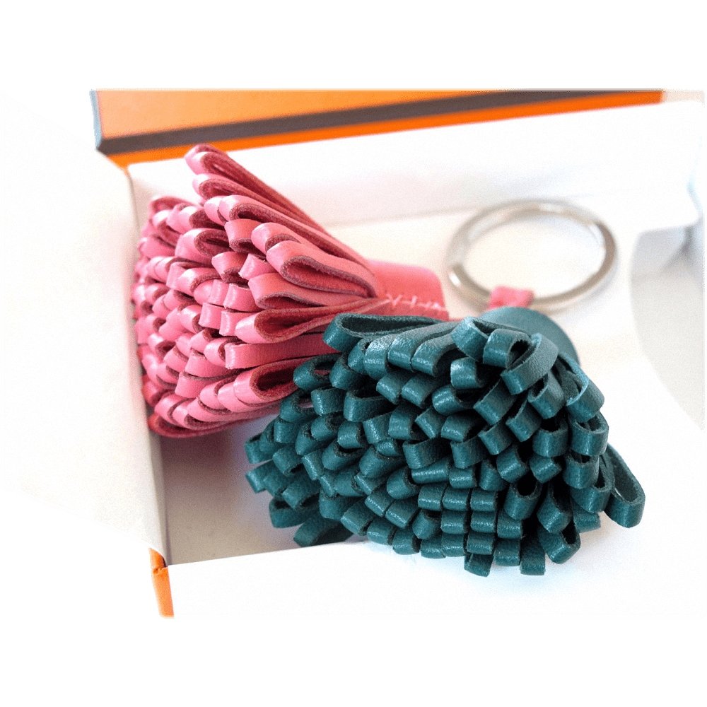 Hermes Uno Dos Key Ring Bag Charm