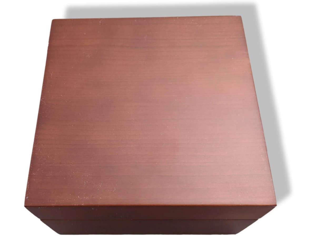 Hermes B02 Luxurious Precious Mahogany Wood Watch Box, Impressive Model, New!