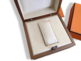 Hermes B03 Luxurious Precious Walnut Wood Watch Box, Impressive Model, New!