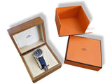 Hermes B03 Luxurious Precious Walnut Wood Watch Box, Impressive Model, New!