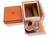 Hermes B08 Luxurious Walnut Wood Watch Box, New!