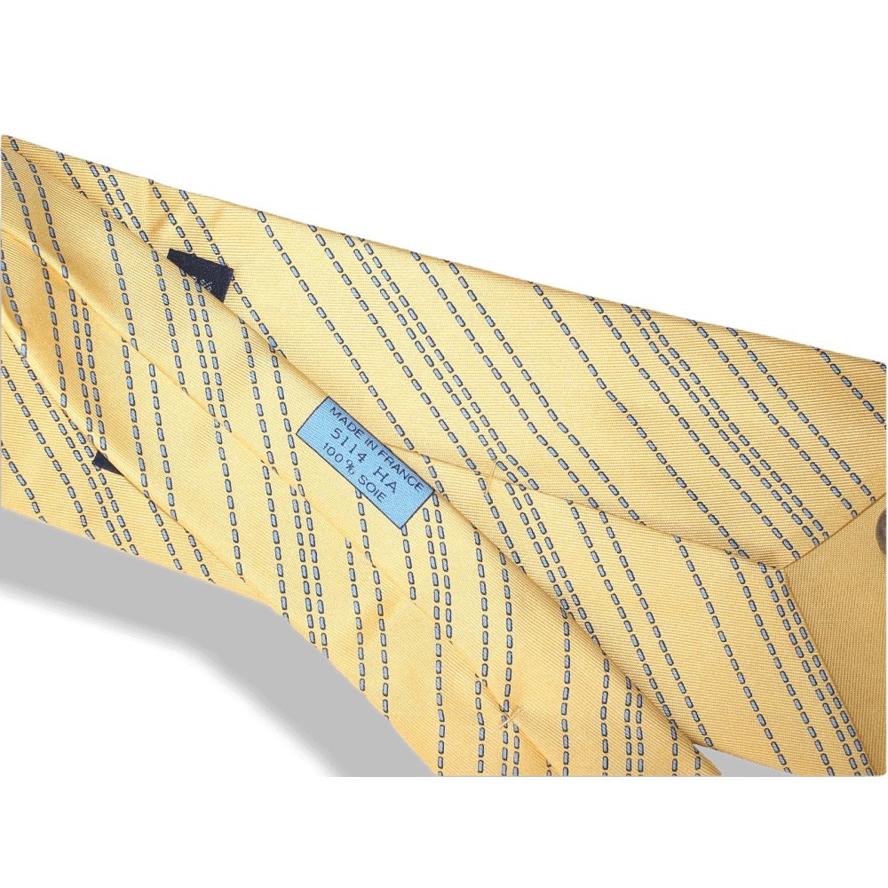 Hermes Twill Silk Tie, Nr 5114 HA