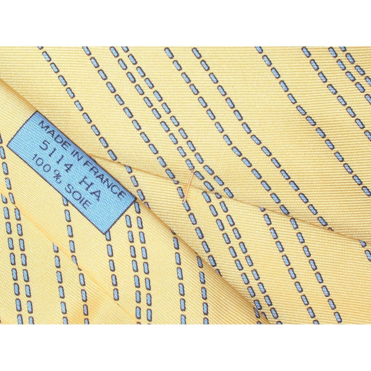 Hermes Twill Silk Tie, Nr 5114 HA