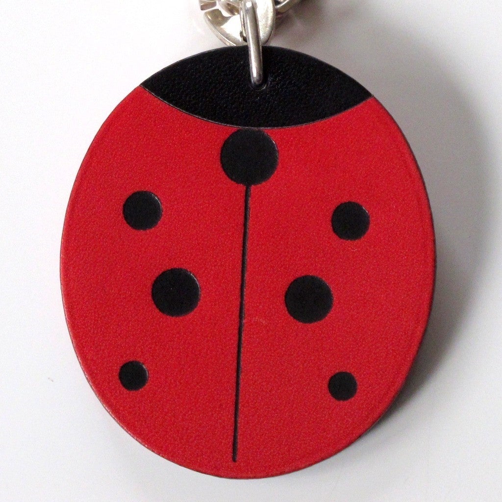Hermes Ladybird Ag925 Key Ring, Bag Charm