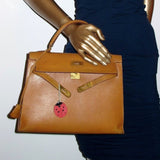 Hermes Ladybird Ag925 Key Ring, Bag Charm
