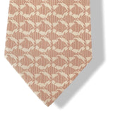 Hermes FISH Twill Silk Tie 9cm