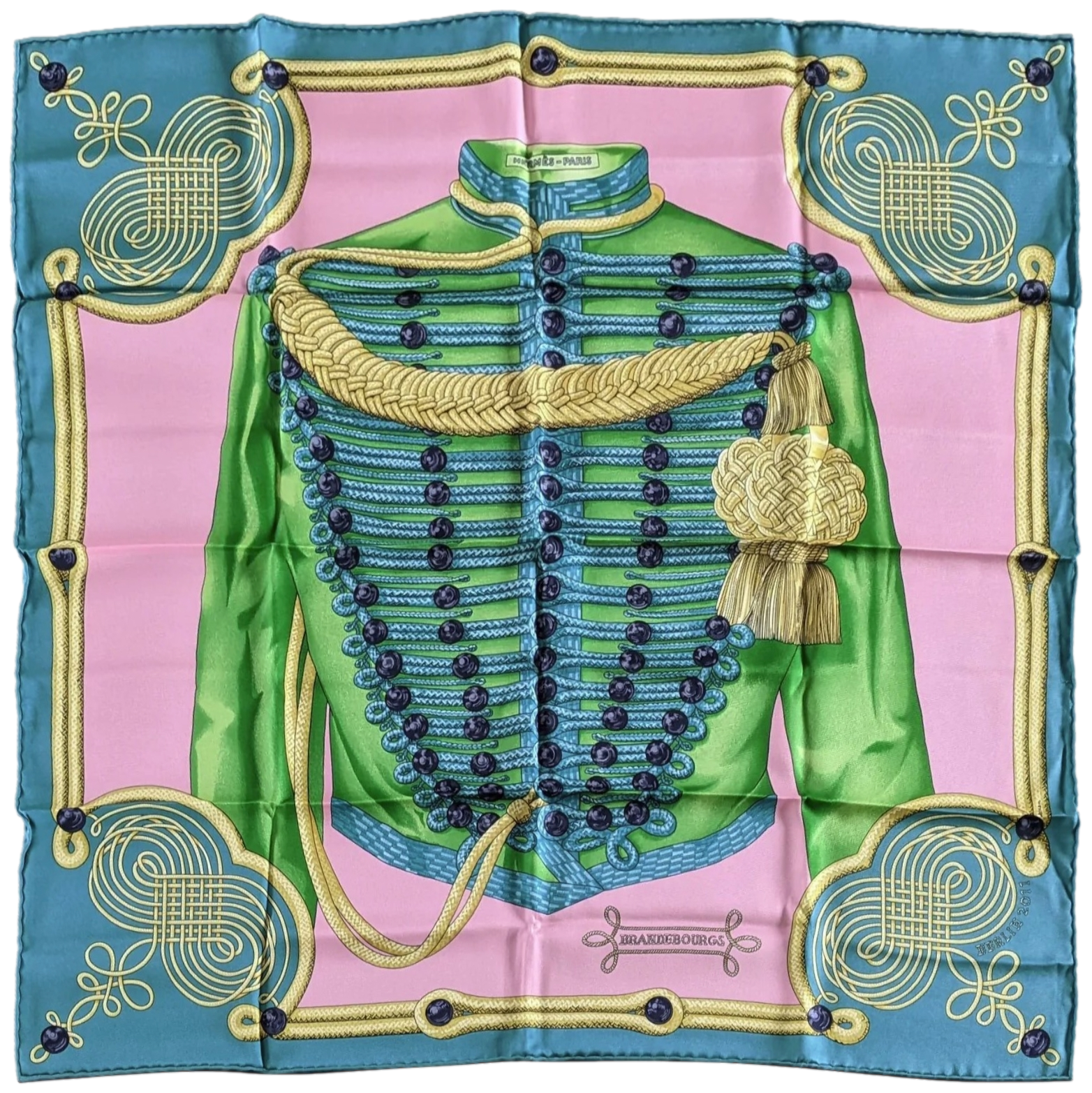 Hermes Rare Special Issue "Berlin 2011 - Brandebourg" Vintage Silk 70
