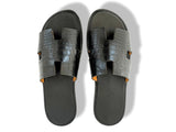 Hermes Crocodile IZMIR Sandals Men Shoes