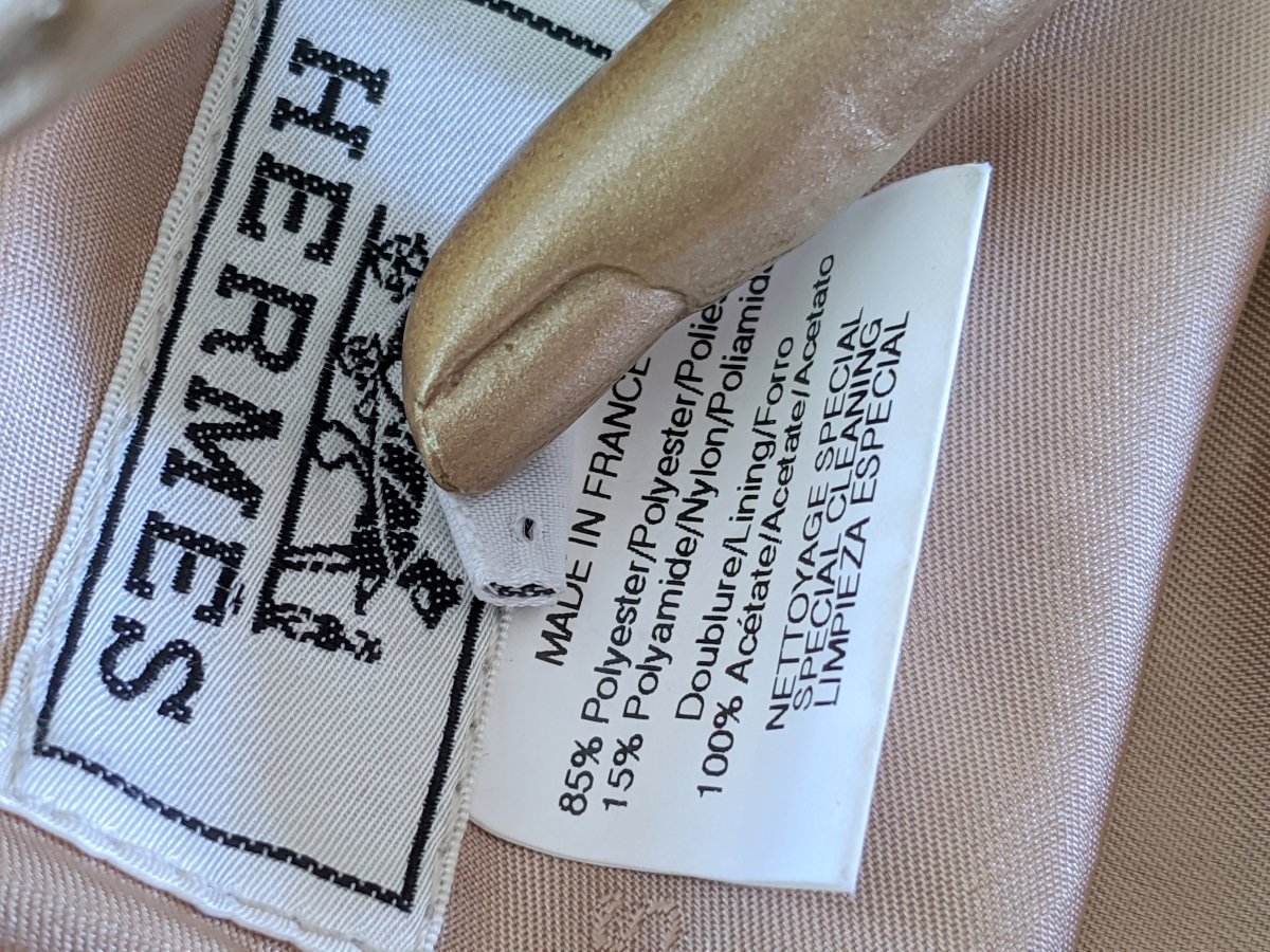 Hermes Black and Orange Embroidered H Bob Bucket Hat Sz57, New!