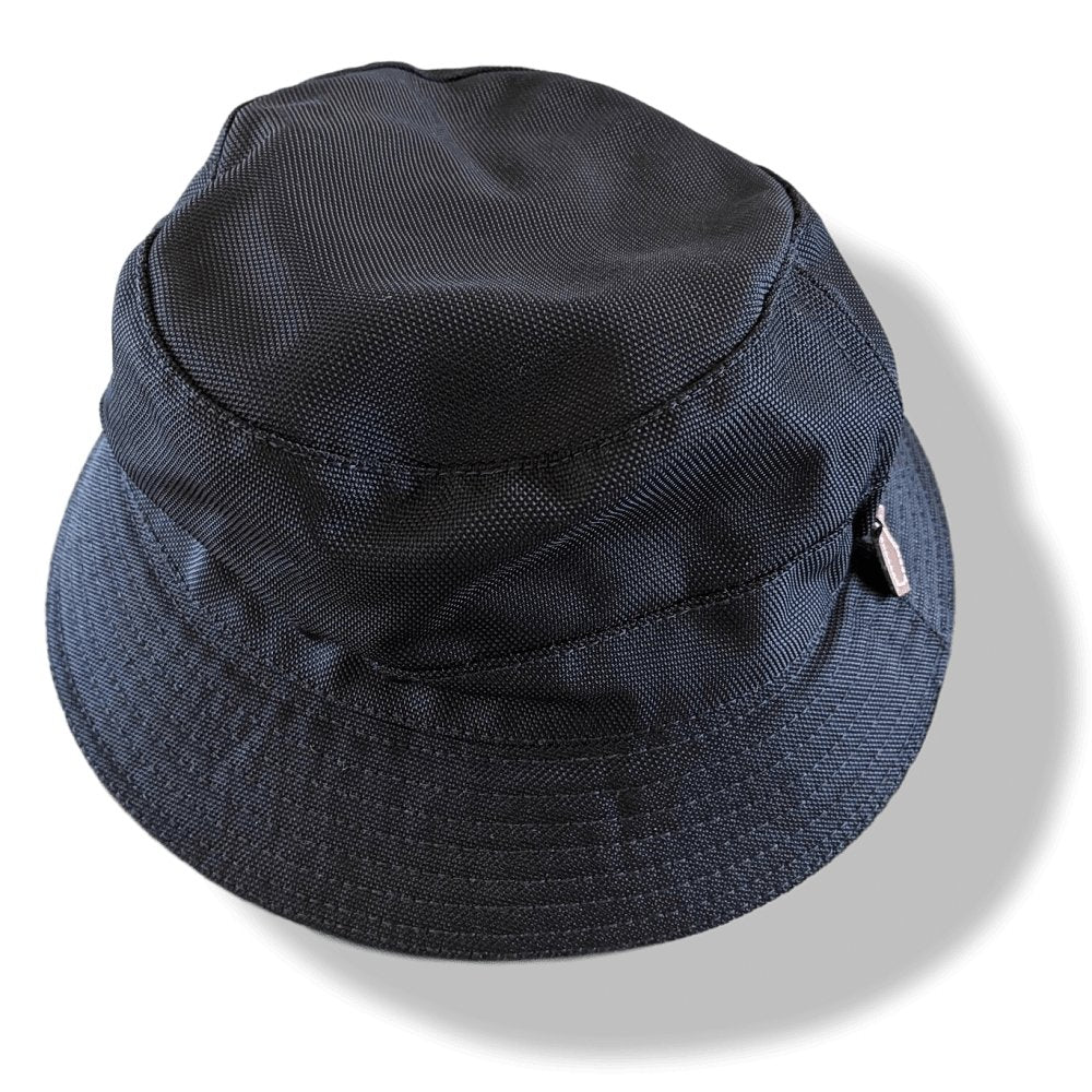 エルメス HERMES CHAPEAUX MOTSCH バケットハット　ブラック Hermes Black Bucket ABBESSES Bob Hat by CHAPEAUX MOTSCH Sz57 New