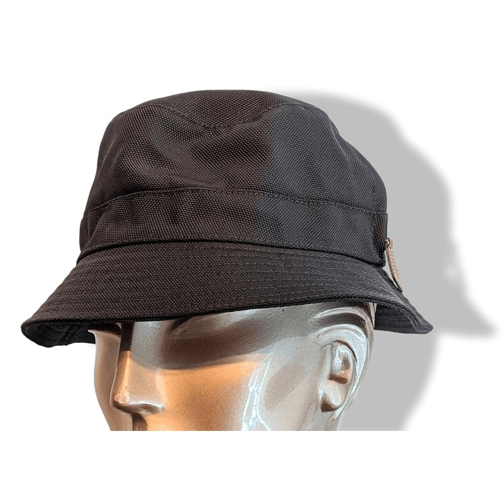 Motsch pour Hermès バケットハット 57 Hermes Black Bucket ABBESSES Bob Hat by CHAPEAUX MOTSCH Sz57 New