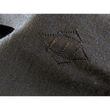 Hermes Black Fine Knite of Silk/Cotton UNIFORME H Sleeveless Sweater V, BNEW!