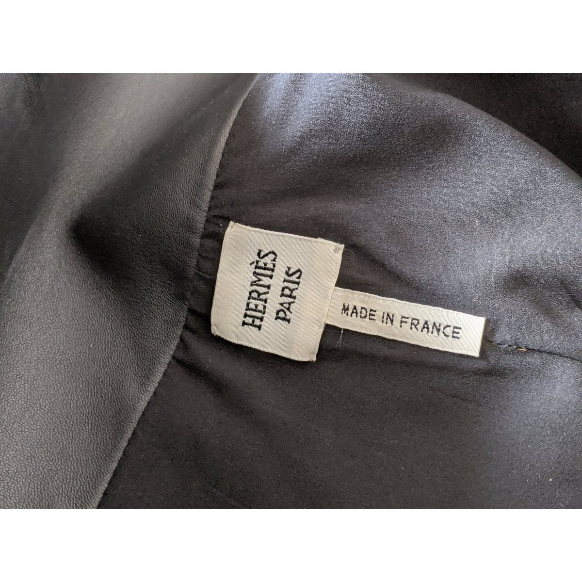 Hermes Black Lambskin Women Pants Ret. €3500, BNEW! - poupishop