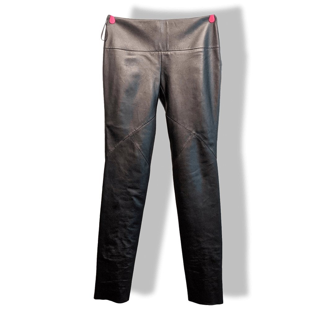 Hermes Black Lambskin Women Pants Ret. €3500, BNEW! - poupishop