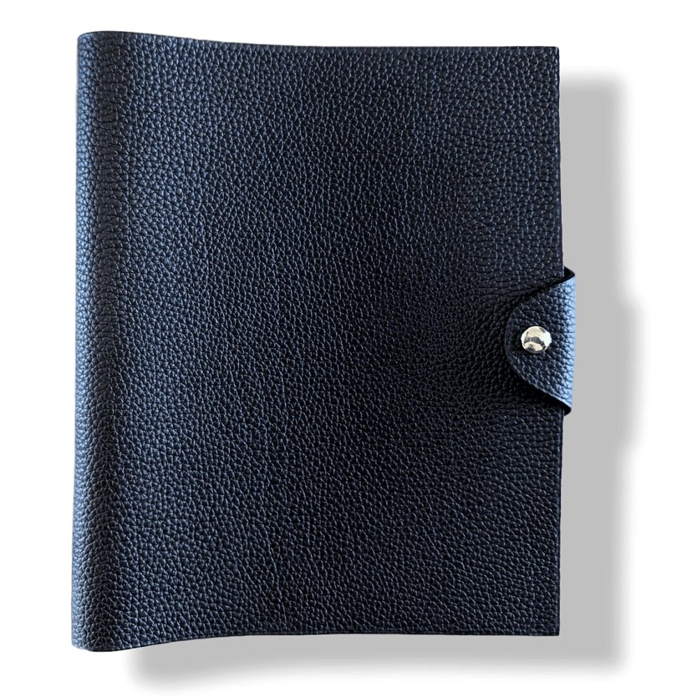 Hermes Black Togo Calfskin ULYSSE MM NoteBook Cover, BNWTIB! - poupishop