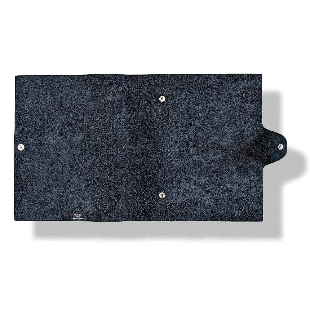 Hermes Black Togo Calfskin ULYSSE MM NoteBook Cover, BNWTIB! - poupishop