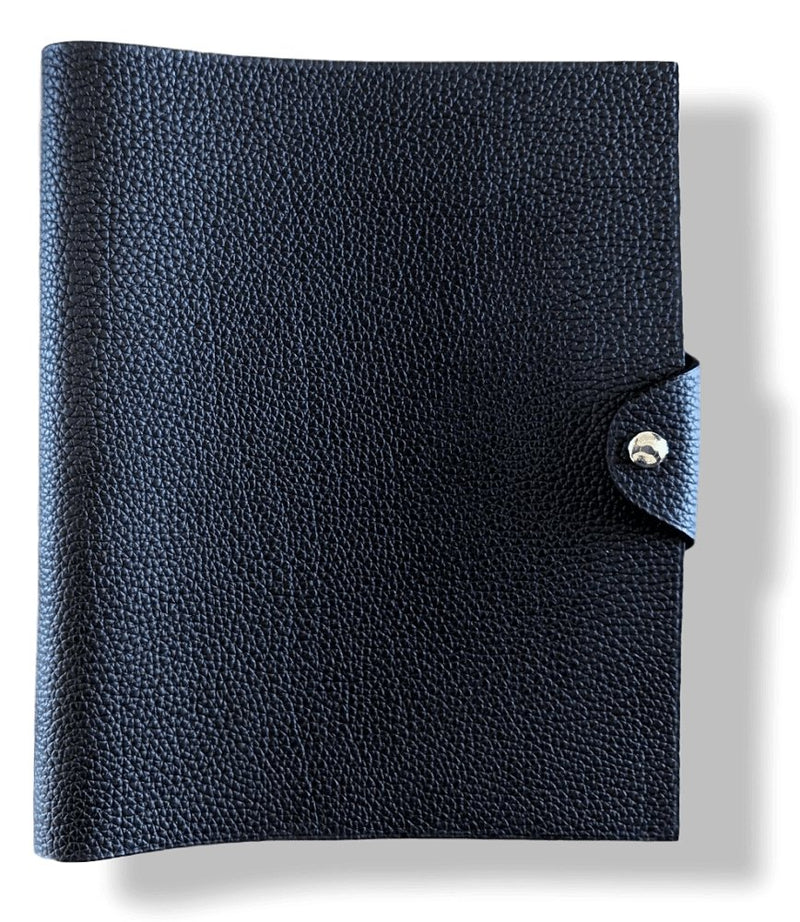 Hermes Black Togo Calfskin ULYSSE MM NoteBook Cover, BNWTIB! - poupishop