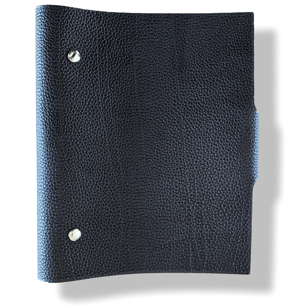Hermes Black Togo Calfskin ULYSSE MM NoteBook Cover, BNWTIB! - poupishop