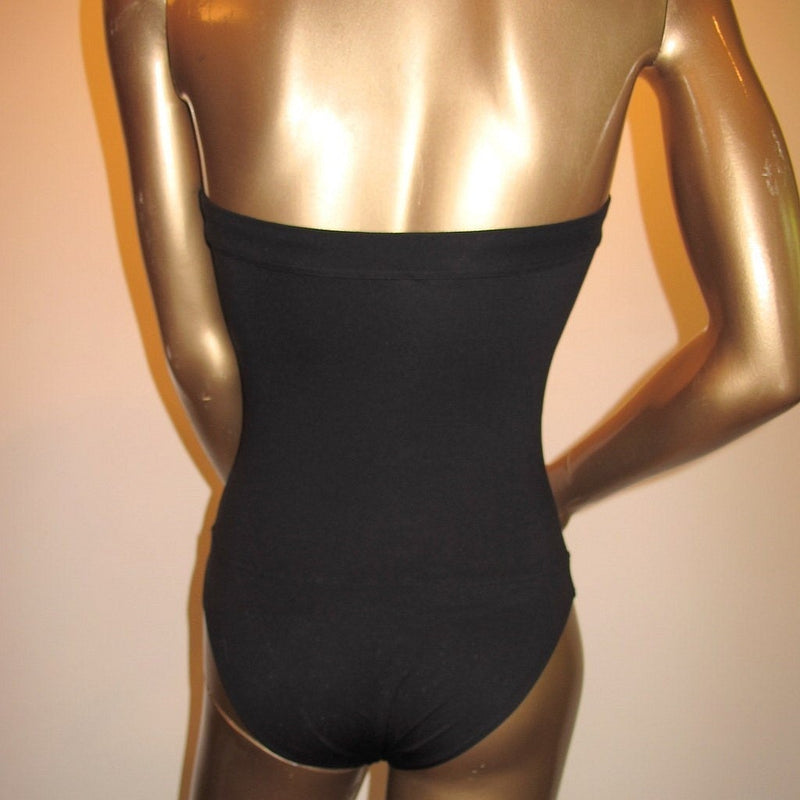 Hermes Black/Black Removable strap Swimsuit 1pc Model H Sz40, NEW! - poupishop