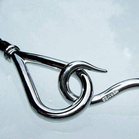 Hermes Black/Silver Bracelet Jumbo