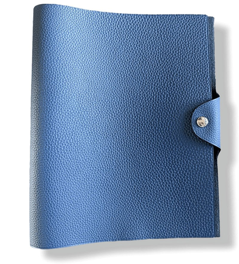 Hermes Bleu Agate Togo Calfskin ULYSSE MM NoteBook Cover, BNWTIB!