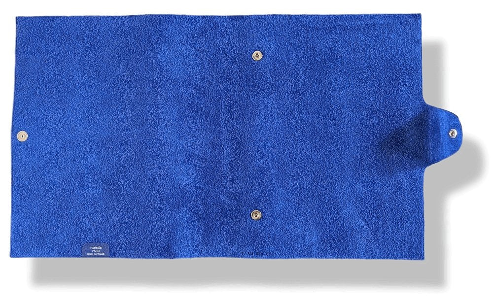 Hermes Bleu Electrique Togo Calfskin ULYSSE MM NoteBook Cover, BNWTIB!