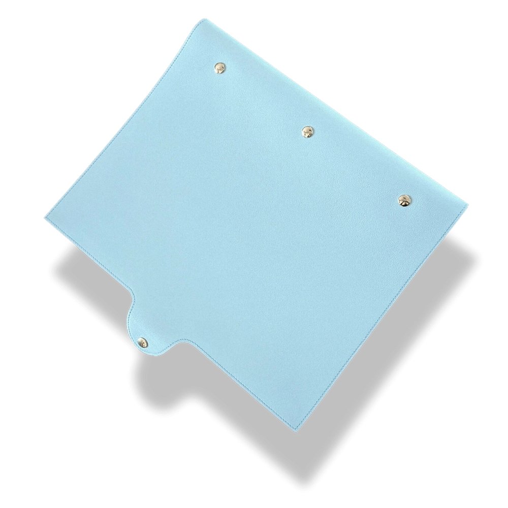 Hermes Bleu Zephir/Bordeaux Swift Calfskin ULYSSE GM NoteBook Cover, NWTIB!