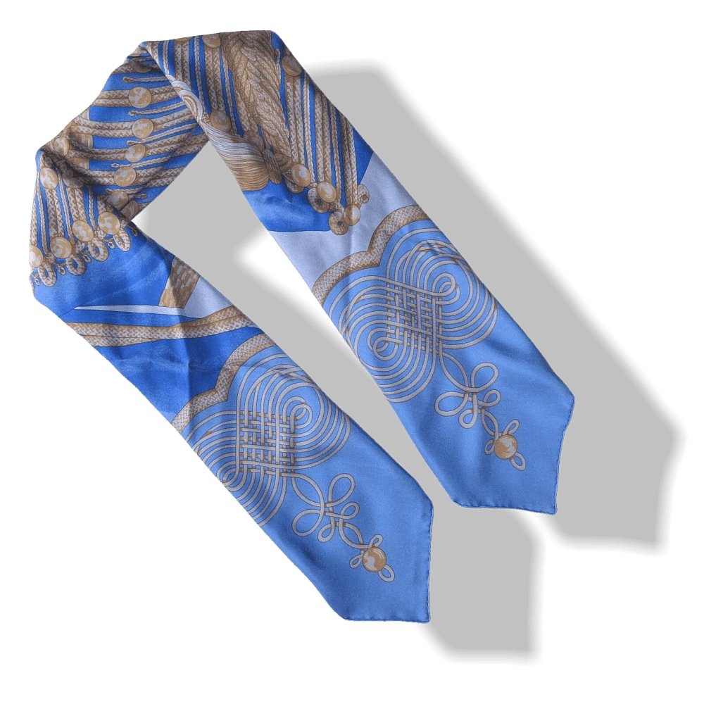 Hermes Brandebourg by Caty Latham Dip Dye Surteint Silk 90