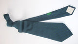 Hermes Blue Green Classic Mors Twill Silk Tie, Nr 650 TA - poupishop