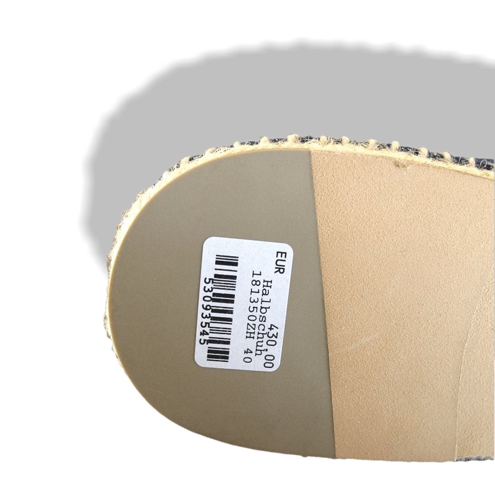 Hermes Blue Jeans Eusebio Espadrilles Sneakers Men Shoes, New! - poupishop