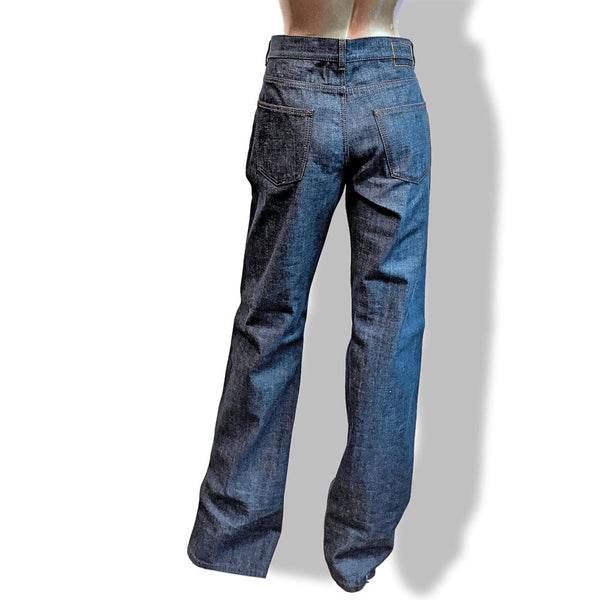 Hermes Blue Men JEANS DENIM Pants 100% Cotton Sz44, Ret.€600, BNWT! - poupishop