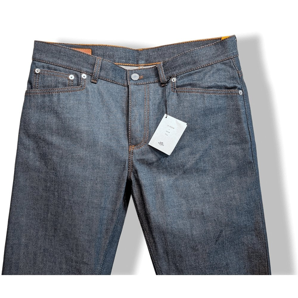 Hermes Blue Men JEANS DENIM Pants 100% Cotton Sz44, Ret.€600, BNWT! - poupishop
