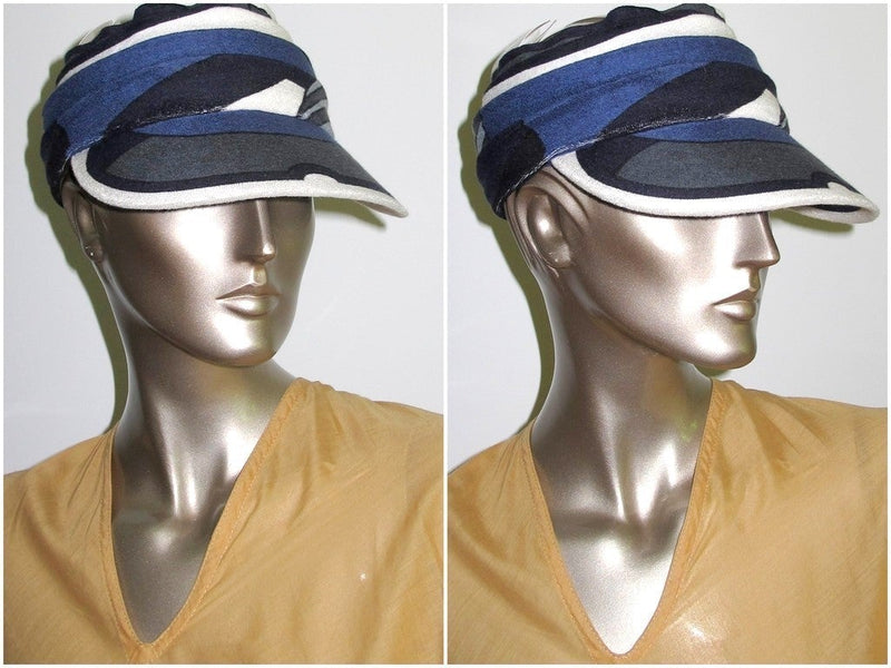 Hermes Blue Sponge Easy Thalassa Cap Hat Sz56, NWT! - poupishop