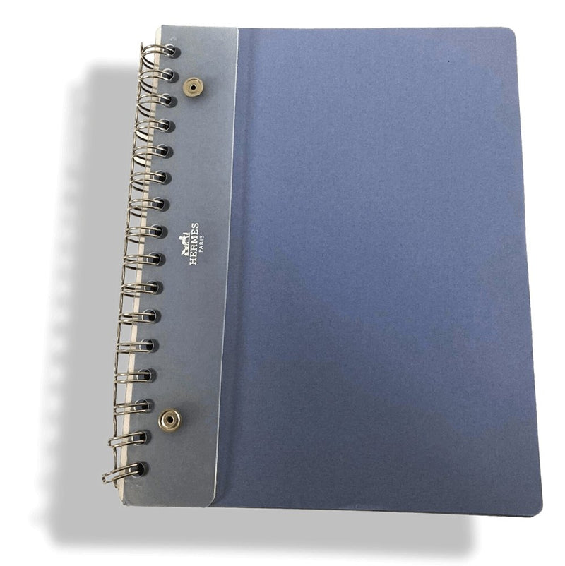 Hermes Blue ULYSSE MM Plain Coloured NoteBook Refill NWTiB!