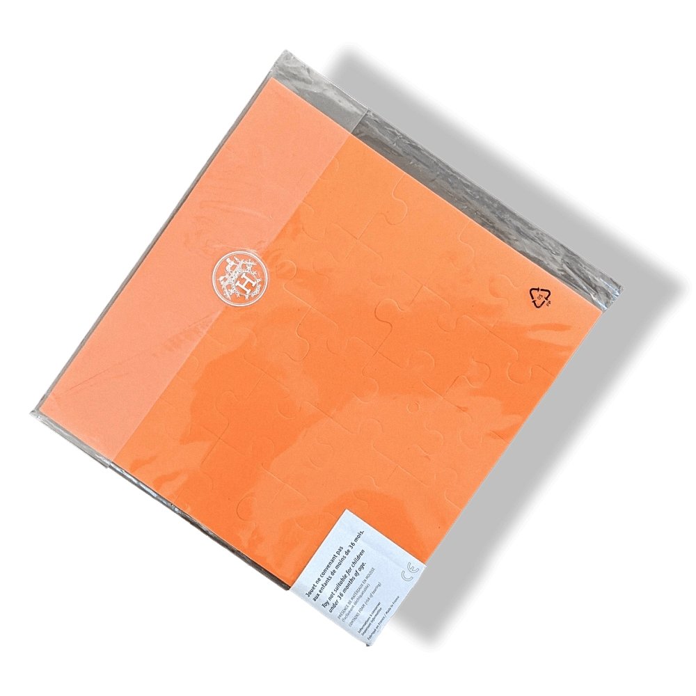 Hermes Blue/Orange RACONTE-MOI LE CHEVAL PUZZLE, BNEW in Blister! - poupishop