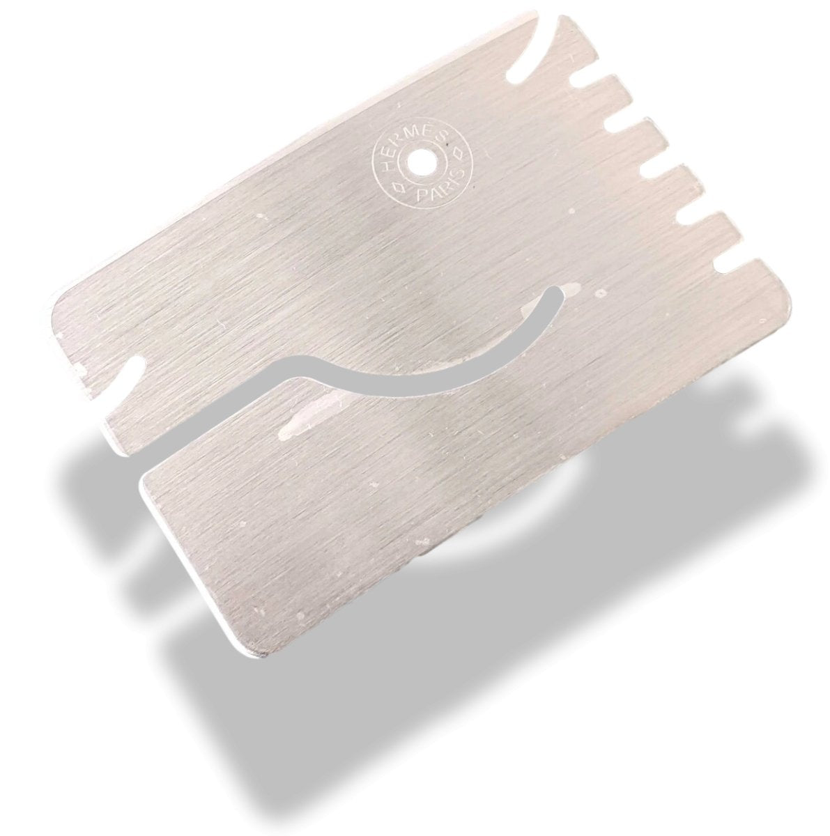 Hermes Brushed Silver Horse Head HOMME A CHEVAL Buckle 32mm Rare, New in Pochette! - poupishop