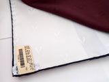 Hermes [C29] Navy/White/Burgundy BRIDES DE GALA QUADRI TATTOO Jacquard Twill SIlk 90cm, BNWT! - poupishop