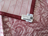 Hermes [C33] 2019 Burgundy White DELLA CAVALLERIA FINESSE by Virginie Jamin Twill 90cm, NWTIB! - poupishop