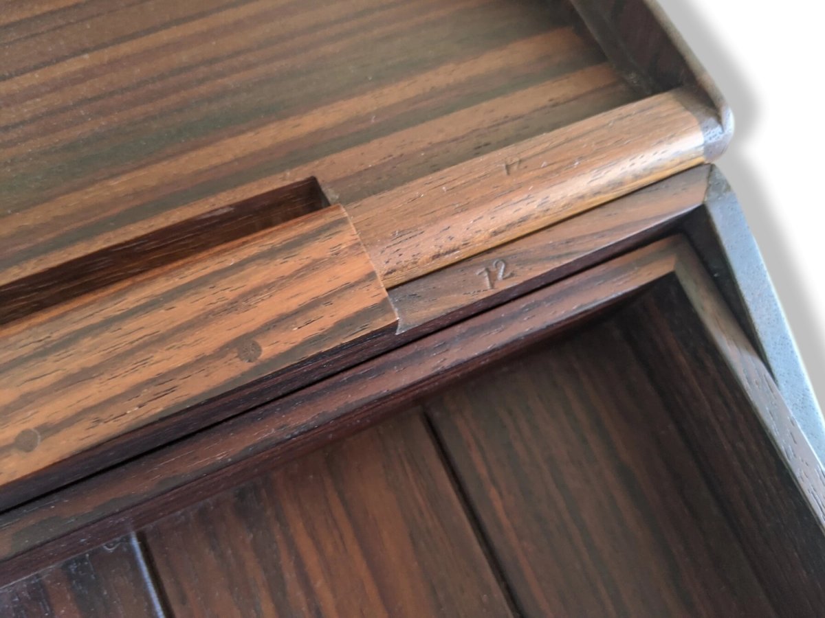 Hermes Cabinetry Precious Rosewood Organize Desk/Jewels Box Palissandre, Rare! - poupishop