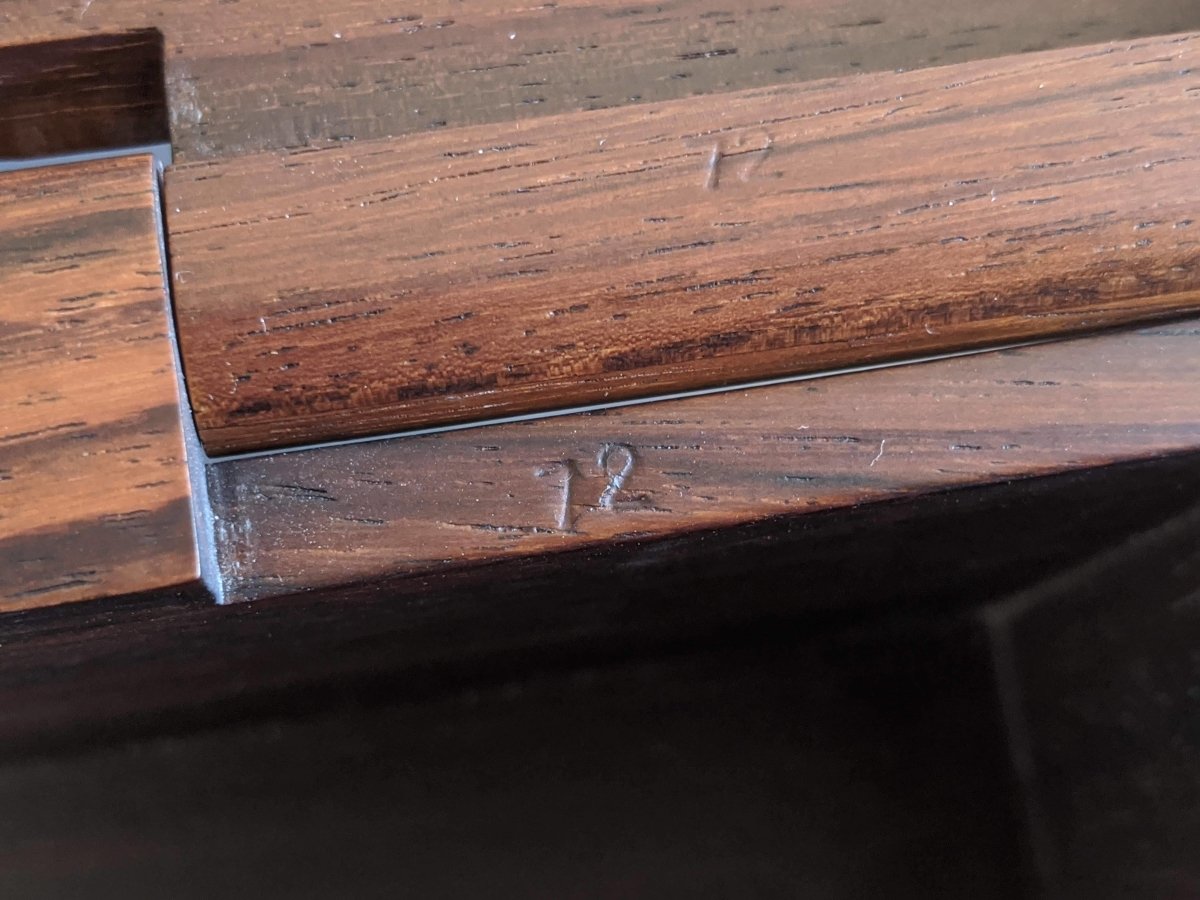 Hermes Cabinetry Precious Rosewood Organize Desk/Jewels Box Palissandre, Rare! - poupishop