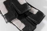 Hermes Chevreau/Canvas Garden Gloves Sz6.5, NWT! - poupishop
