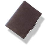 Hermes Chocolate Epsom Agenda Cover GLOBE-TROTTER 2 PINS with Silver Pen, BNWTIB! - poupishop