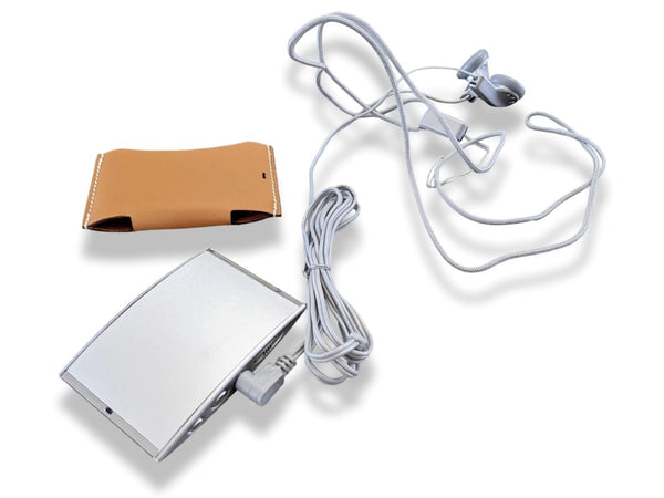 Hermes [COL1] Portable Radio in Calfskin Barenia Leather Case with Headphones, BNIB! - poupishop