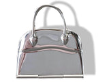 Hermes [COL2] Shiny Sterling Silver BOLIDE Pill Box Bag Charm Pendant Made in England, BNIB! - poupishop