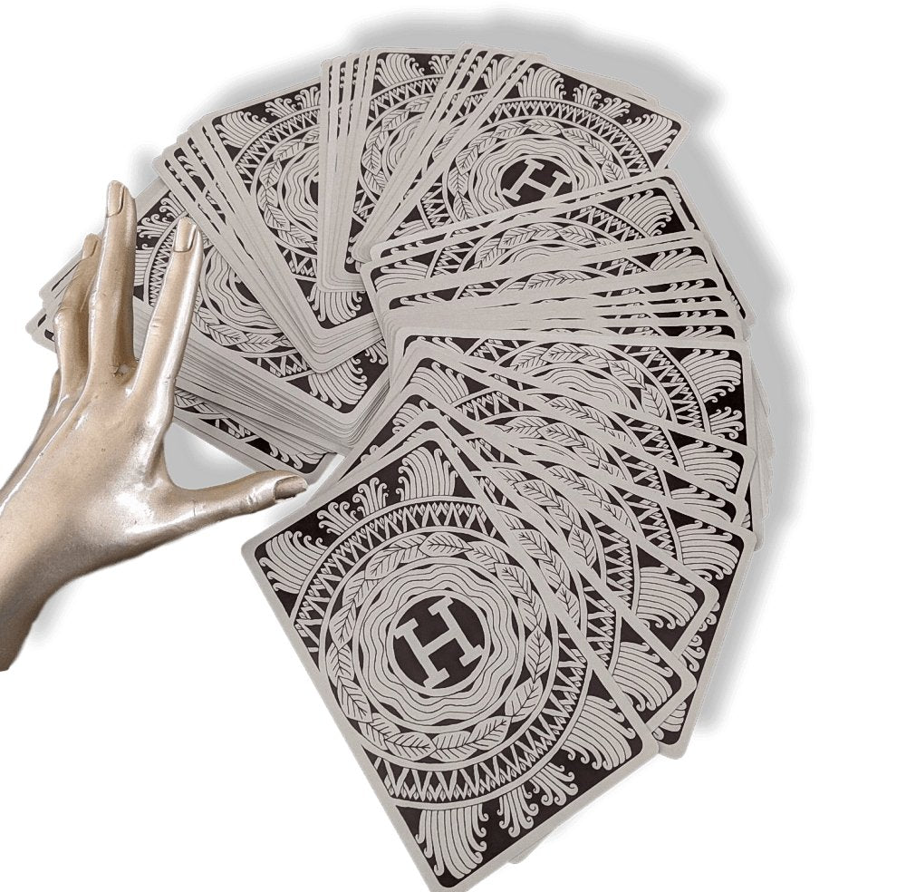 Hermes Collector's LES 4 MONDES 4 COULEURS Game Playing Cards GM, BNWTIB! - poupishop