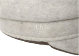 Hermes Concrete Grey Artisanal Yak Felt Hadriana Cap Hat Sz56, NIB! - poupishop