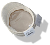Hermes Concrete Grey Artisanal Yak Felt Hadriana Cap Hat Sz56, NIB! - poupishop
