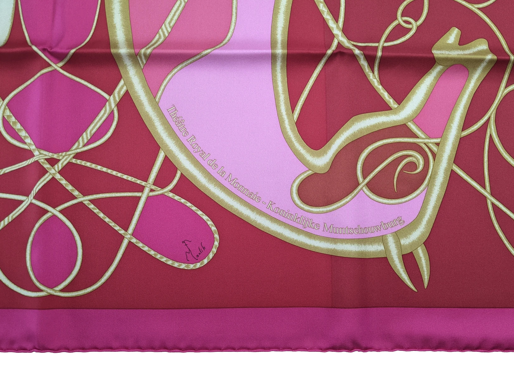Hermes 2014 Special Ltd Issue "Coup de Fouet" for La monnaie Exclusive Twill 90cm