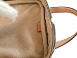 Hermes Vintage 1979 Toile H & Natural Cow Boots Bag - Sac Equitation pour Bottes